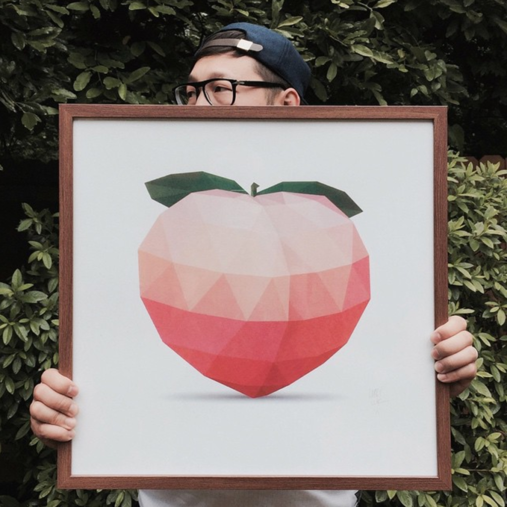 larry-luk-peach-emoji-poster